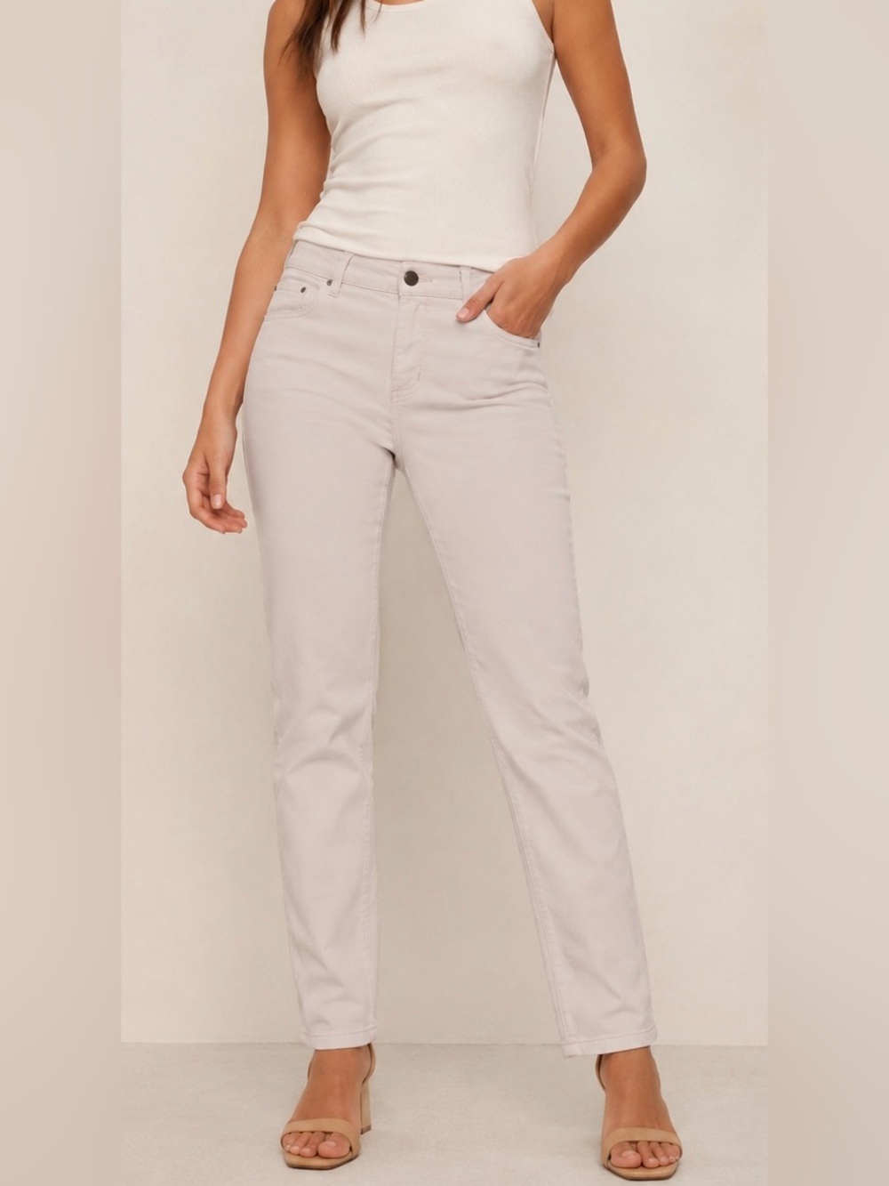Needle & Cloth pink skinny ankle jeans size 12